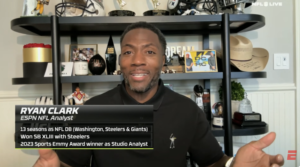 Leak led to Ryan Clark's mid-show ESPN exit