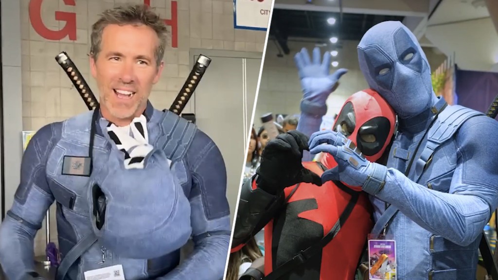 Ryan Reynolds Thanks 'Deadpool' Fans After Undercover Comic-Con Visit