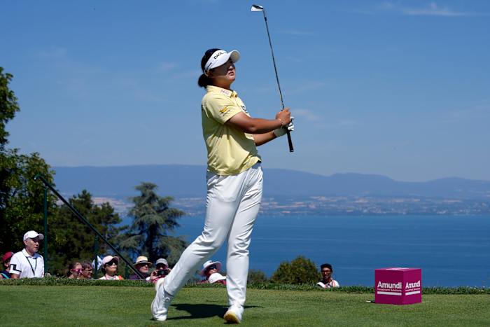 Haeran Ryu beats Brooke Henderson in playoff to win Evian Championship for 2nd straight major title