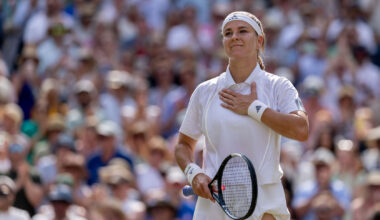 Muchova holds nerve for first Wimbledon final - Wimbledon