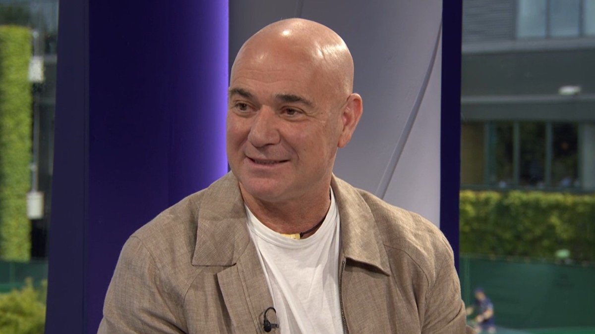 Andre Agassi is saving BBC's Wimbledon coverage