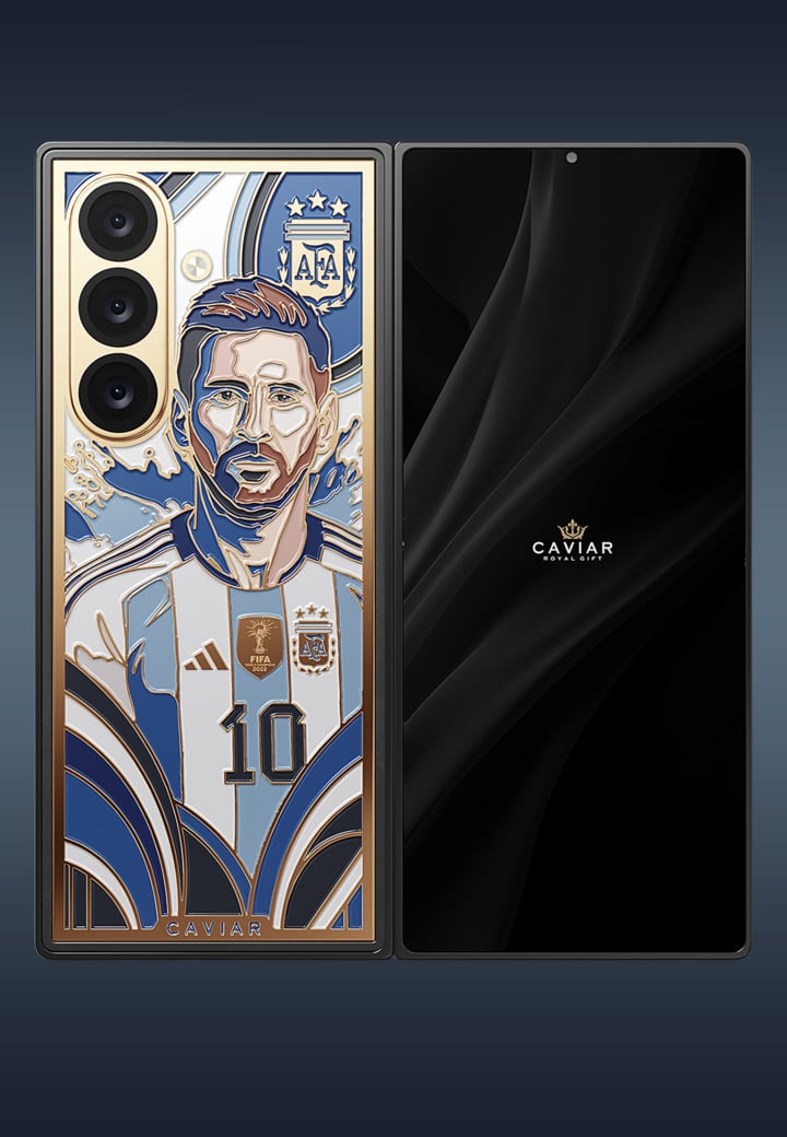 Samsung Galaxy Z Fold 8 Ultra Caviar Lionel Messi Edition