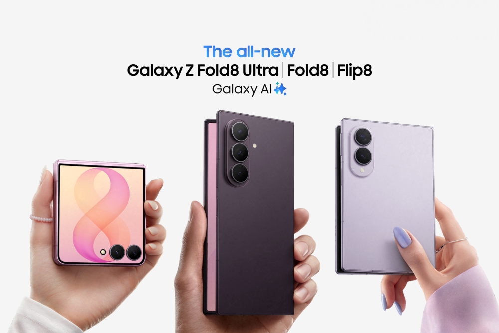 Samsung Galaxy Z Fold8 Ultra, Fold8 and Flip8 open a new chapter in foldables with three distinct experiences designed for Ultra productivity, immersive discovery and self-expression.
