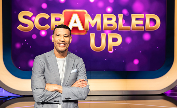 Michael Yo on set of 'Scrambled Up'
