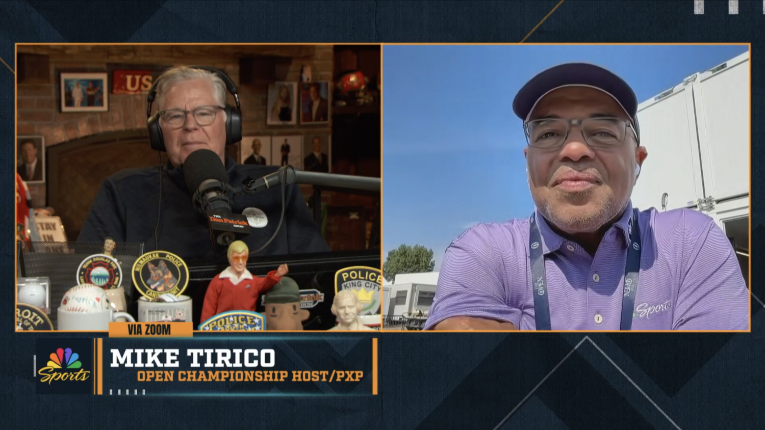 Dan Patrick still miffed at ESPN after losing golf job to Mike Tirico