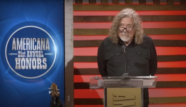 Robert Plant will receive a lifetime achievement award from the Americana Music Association