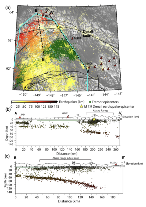 Scientists Find Hundreds of Earthquakes Hidden in a Straight Line Beneath Alaska