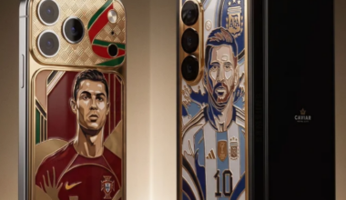 Caviar unveils gold-plated Messi and Ronaldo smartphones in exclusive new collection