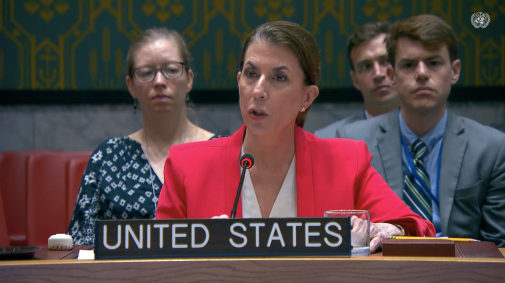 Remarks at a UN Security Council Briefing on the Political and Humanitarian Situations in Syria