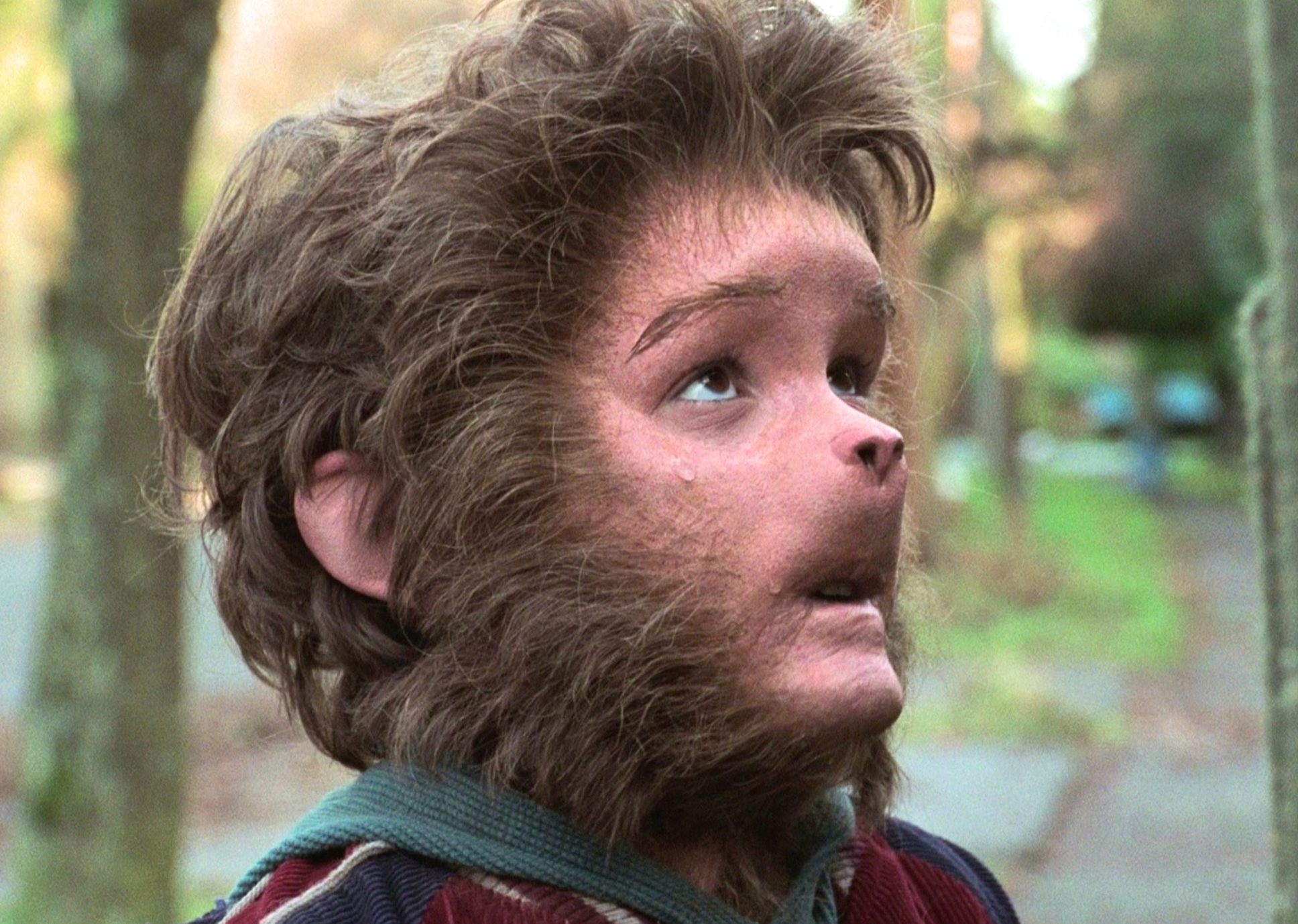 Bradley Pierce's character turns into a monkey in 'Jumanji'