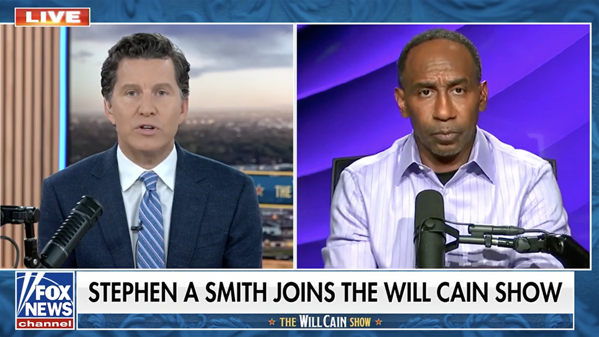 Stephen A. Smith and Will Cain