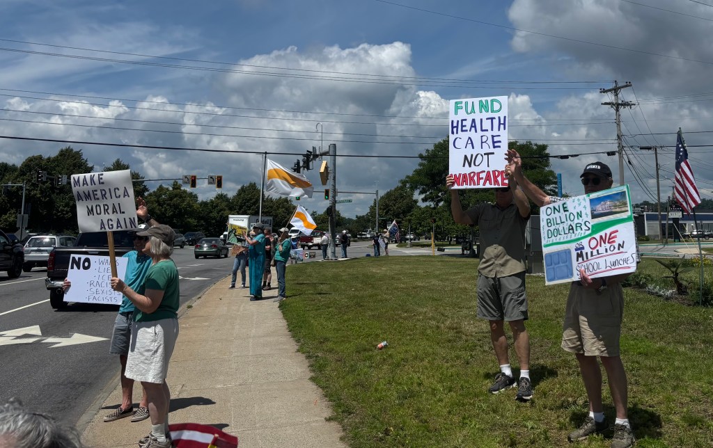 South Portland protest