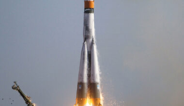 Soyuz FG Rocket Launch From Gagarin&rsquo;s Start Baikonur Cosmodrome