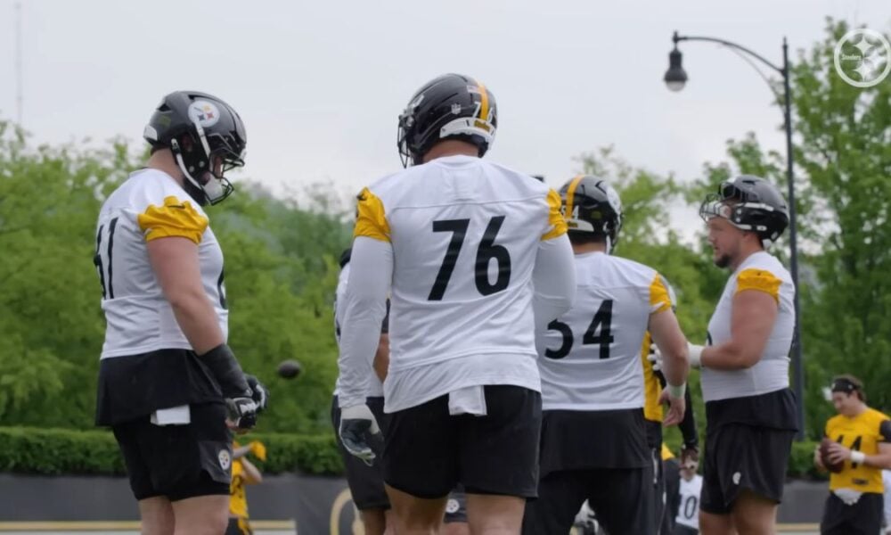 Steelers Unveil Starting Offensive Line To Begin Camp