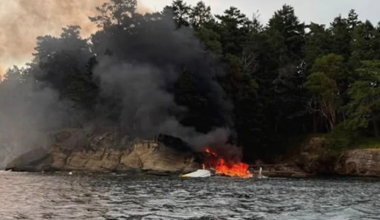 Breaking News | Plane just went down at Sucia Island – theOrcasonian.com