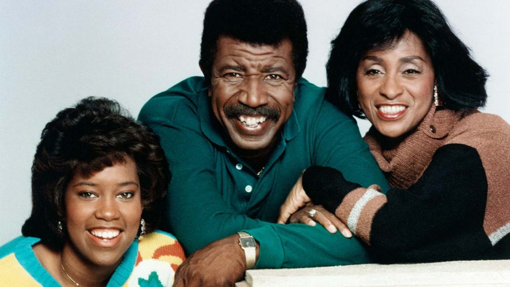 Regina King, Hal Williams, Marla Gibbs, (1989) in 227.