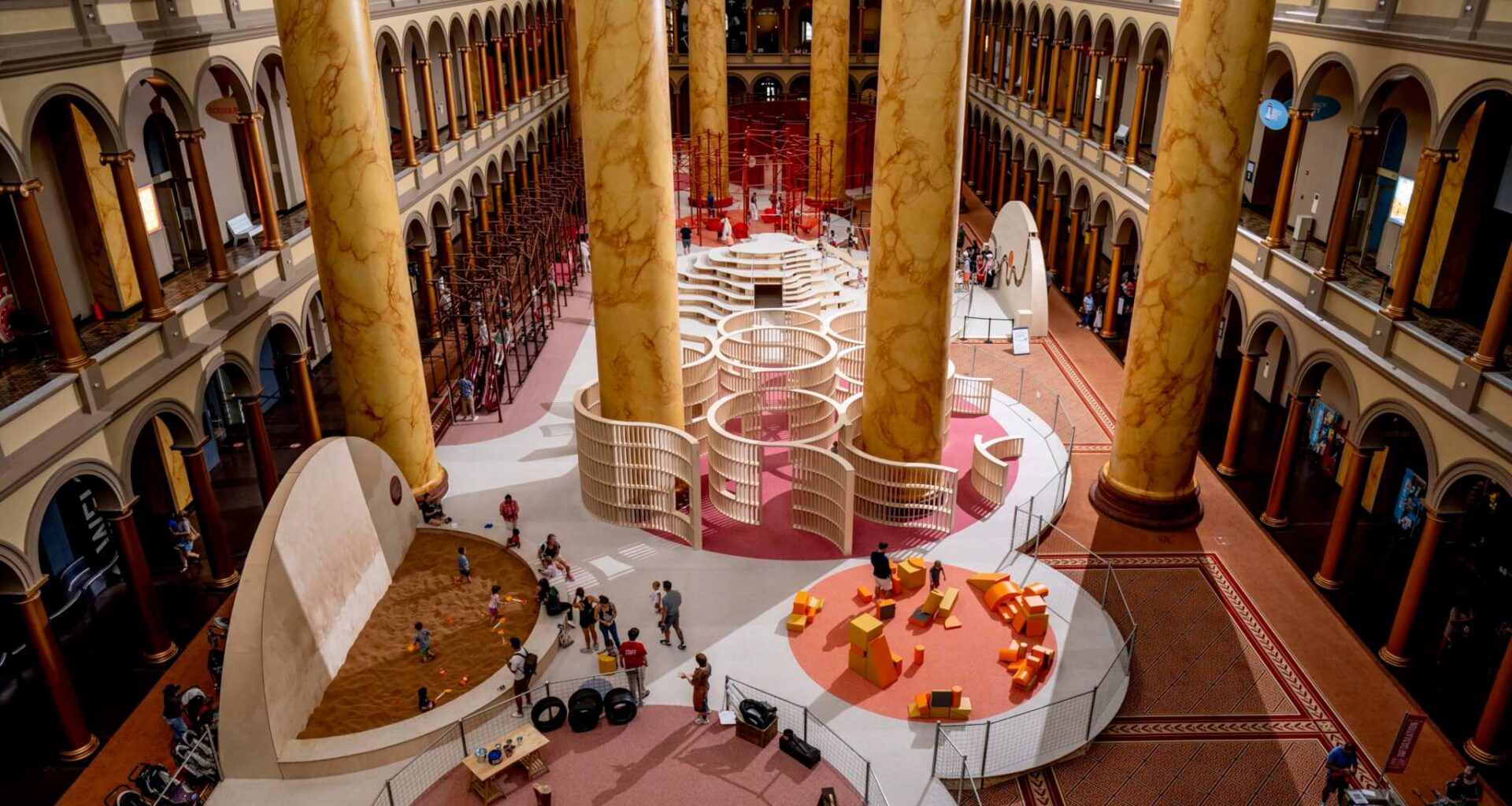 Snarkitecture brings THE PLAYGROUND to the National Building Museum