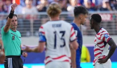 Folarin Balogun urges US to focus on beating Belgium despite red card he calls unjust