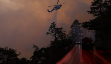 Woodside Fire burns on Sonoma Coast, closing stretch of Highway 1, forcing residents, campers to evacuate