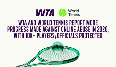 WTA and World Tennis report significant progress in fight against online abuse in 2025