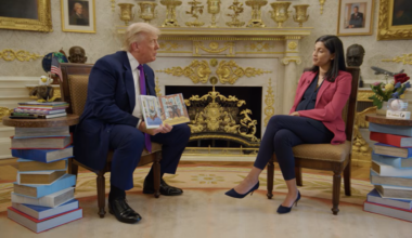 Trump Usha Vance storytime
