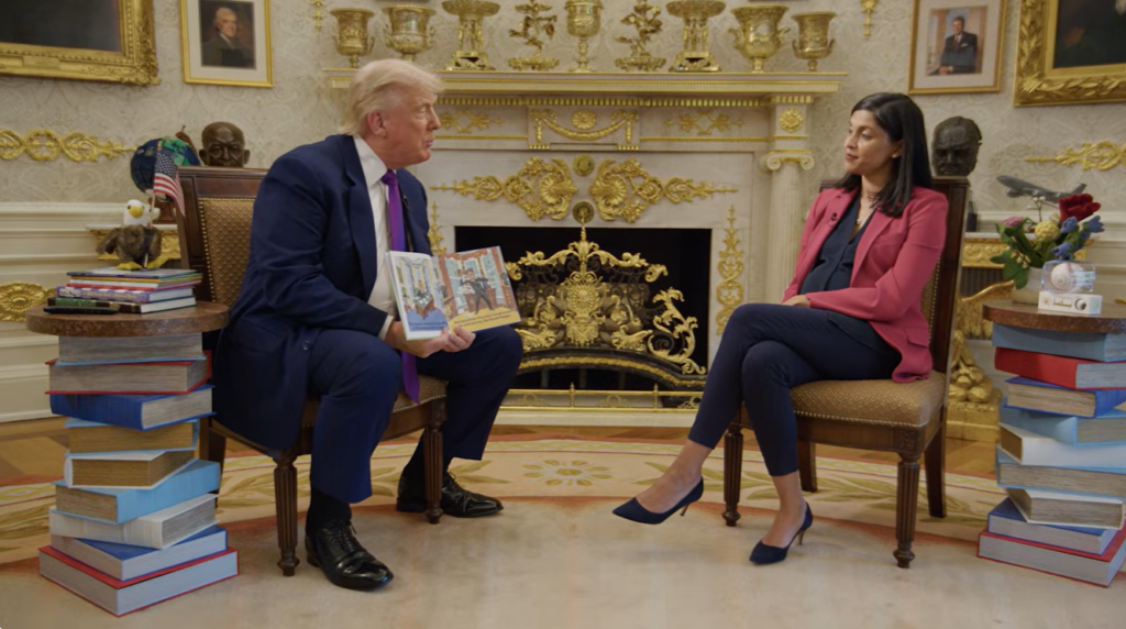 Trump Usha Vance storytime