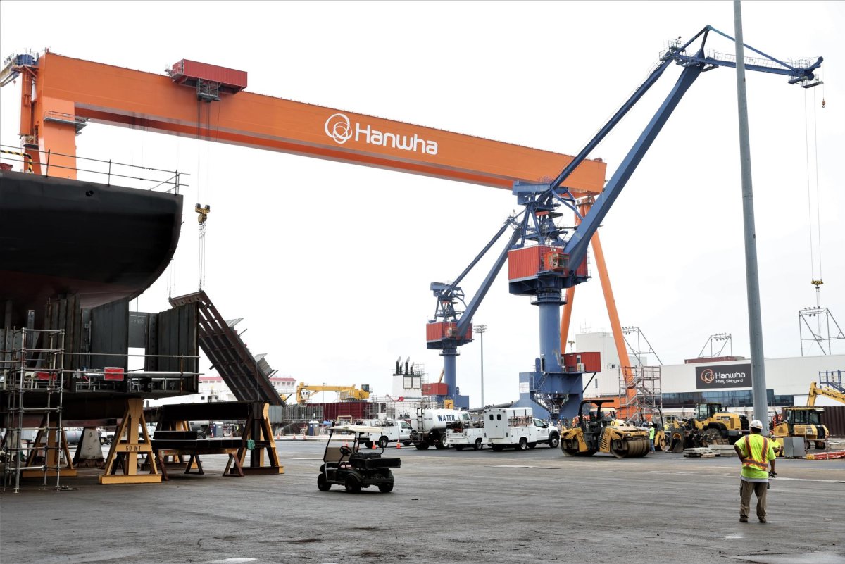 U.S. asks South Korean shipbuilders about Navy work