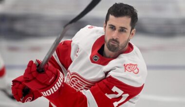 What does Steve Yzerman’s exit mean for Dylan Larkin’s trade request? It’s complicated