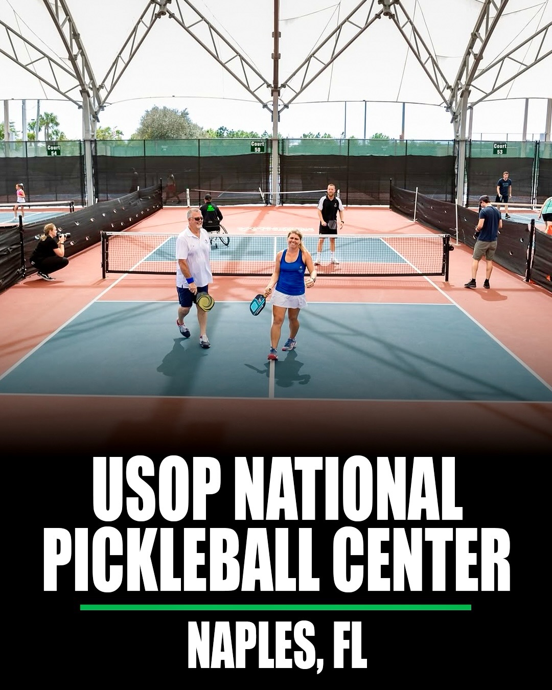USOP National Pickleball Center in Naples, Florida.