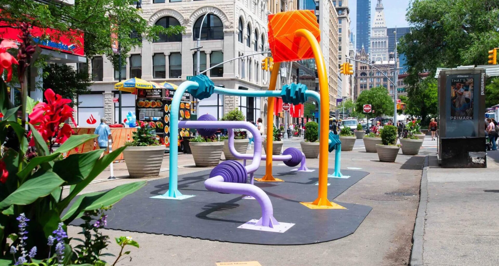 Scale Rule, FIT students, and others bring a childlike whimsy to Union Square