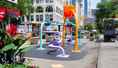 Scale Rule, FIT students, and others bring a childlike whimsy to Union Square