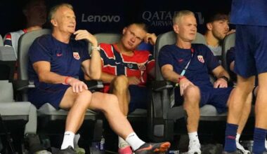 Erling Haaland neutralized by England and subbed off late as Norway's World Cup run ends
