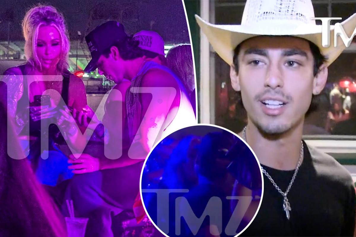 Bunnie Xo's new 24-year-old beau makes cringe comment about 'cougar' after makeout sessions