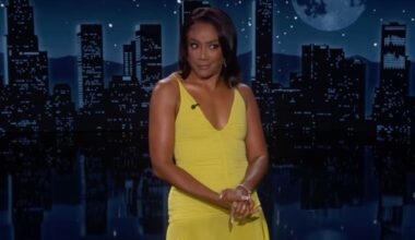 Tiffany Haddish's Megan Thee Stallion Jab Draws Groans From 'Kimmel' Crowd