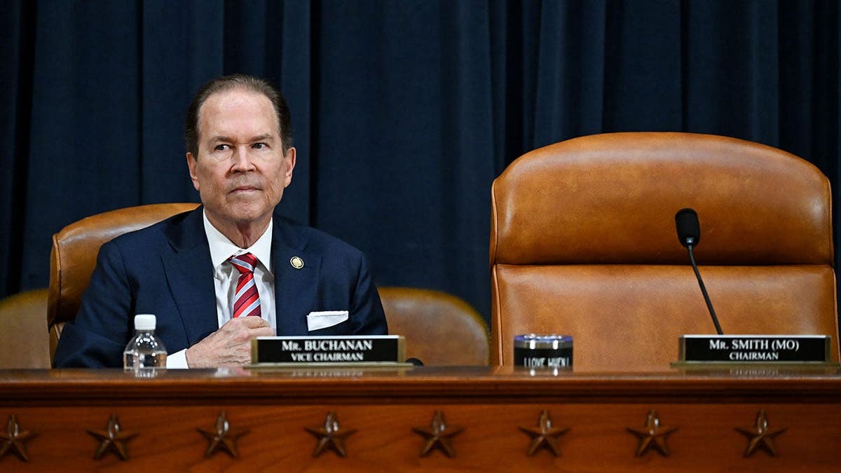 Rep. Vern Buchanan speaks during a House Ways and Means Committee hearing in Washington, D.C.