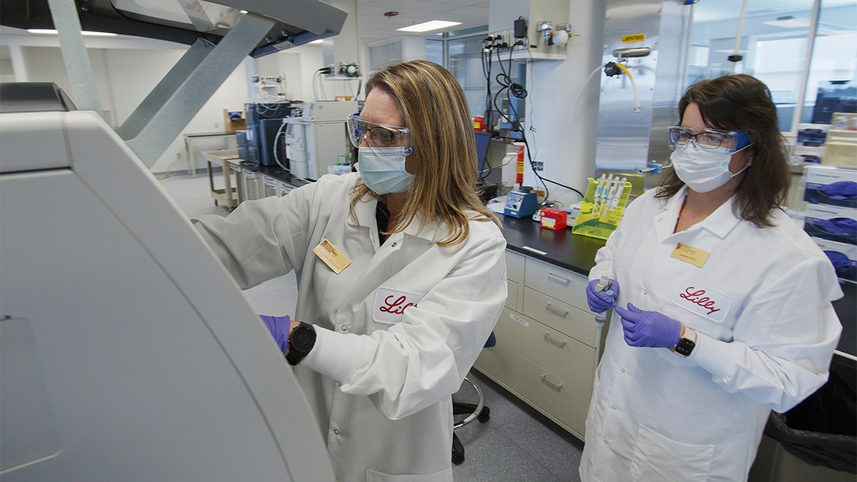 An Eli Lilly lab