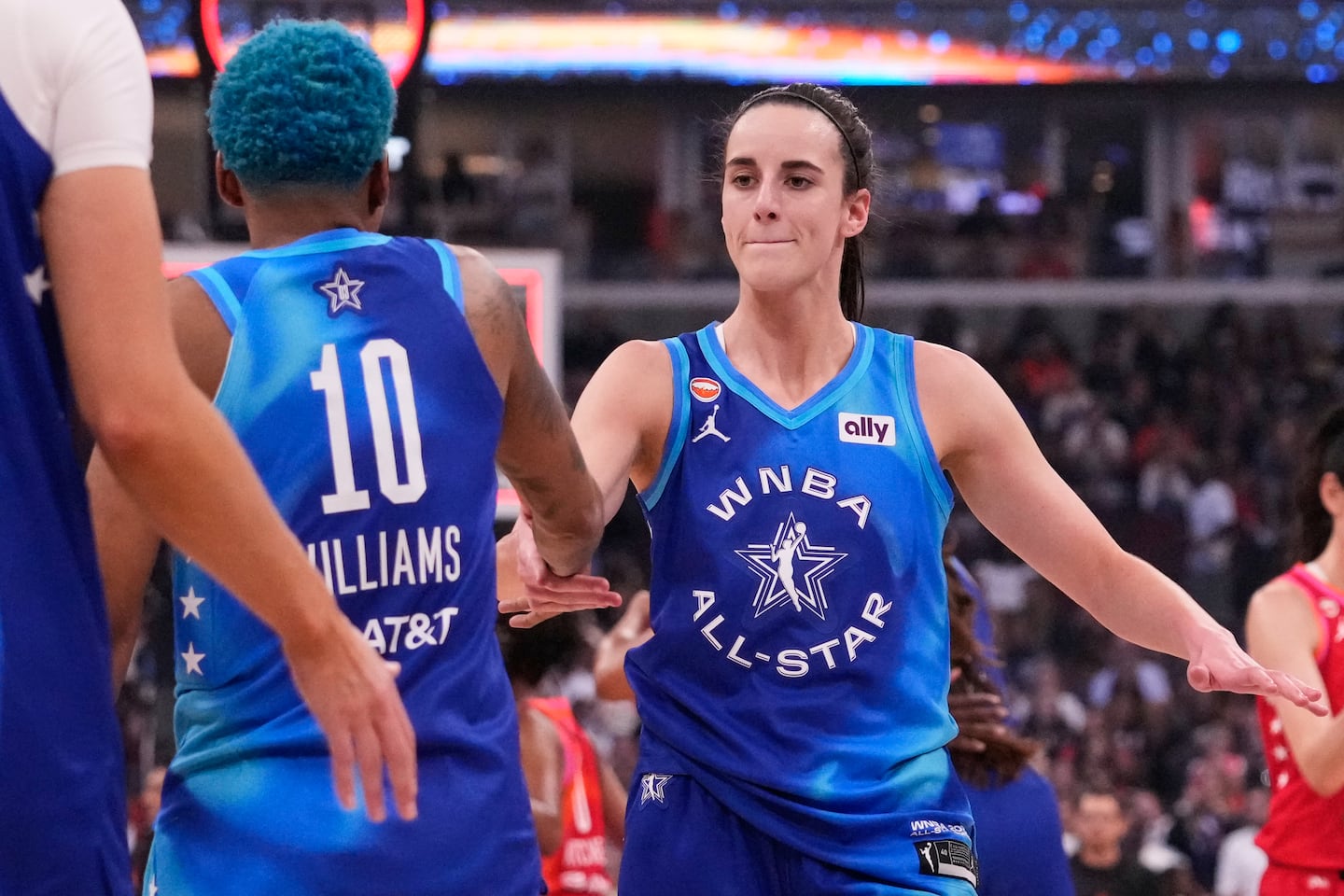 The Fever's Caitlin Clark hasn't been happy with the officiating in the WNBA this season.