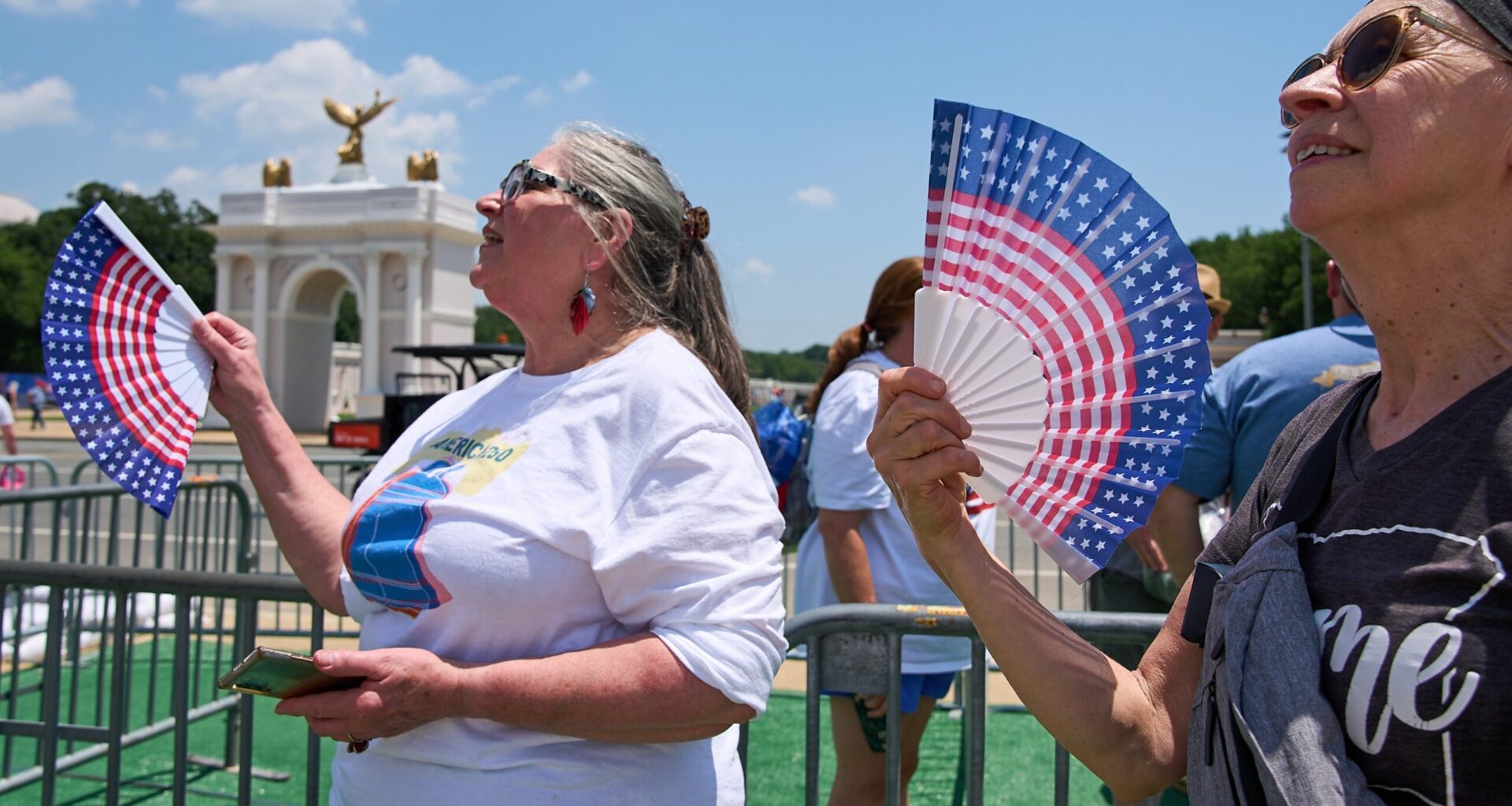 DC region bakes again Friday after record-breaking heat
