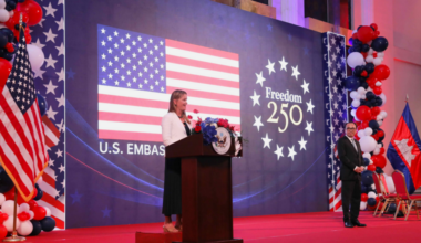 U.S. Embassy Commemorates the 250th Anniversary of American Independence with an Interactive Freedom 250 Celebration in Phnom Penh