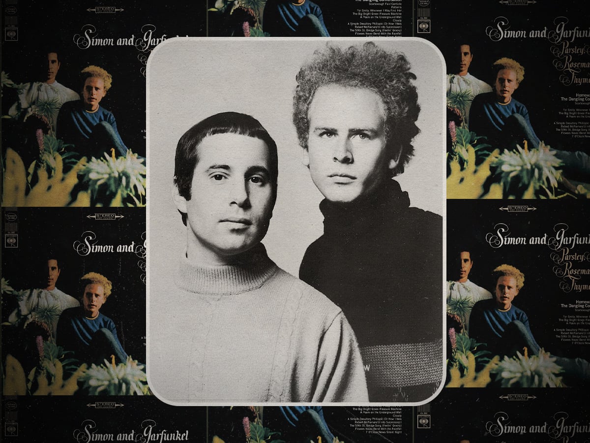 What is Paul Simon selling in 'Big Bright Green Pleasure Machine'?