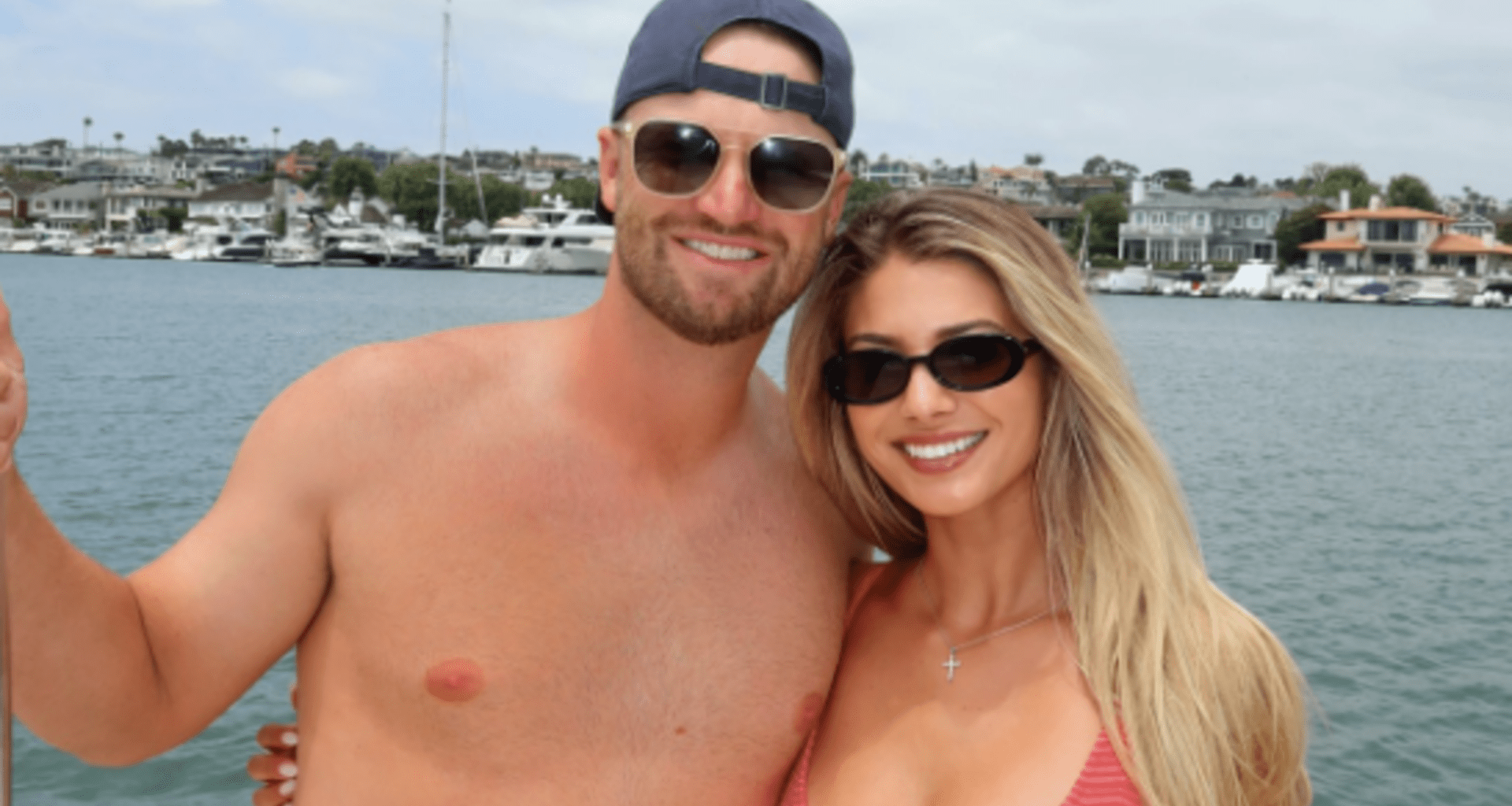 Wyndham Clark's stunning Wag Emily Tanner shows off underboob in bikini as fans call her 'gorgeous girly'
