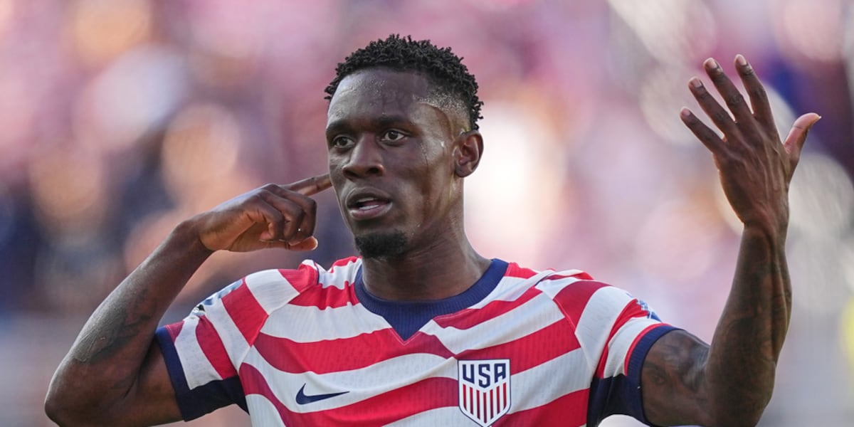 US striker Balogun cleared to play against Belgium after FIFA belays red card suspension