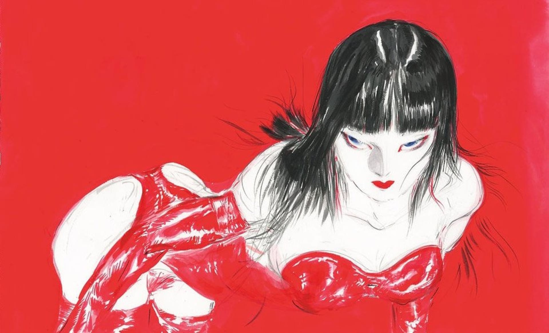 ZAN artwork by Yoshitaka Amano.