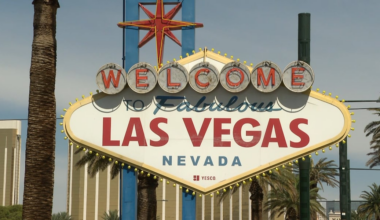 A ceremony at the iconic Las Vegas sign marks the start of an 11-day, 76-game showcase featuring all 30 NBA teams
