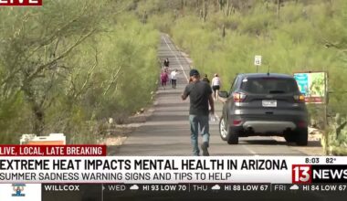 The desert heat can trigger seasonal depression symptoms