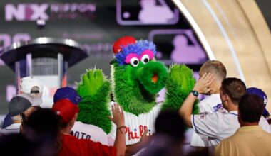 An upcoming documentary will go under the mask of the Phillie Phanatic and his "best friend," Tom Burgoyne.