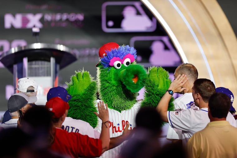 An upcoming documentary will go under the mask of the Phillie Phanatic and his "best friend," Tom Burgoyne.