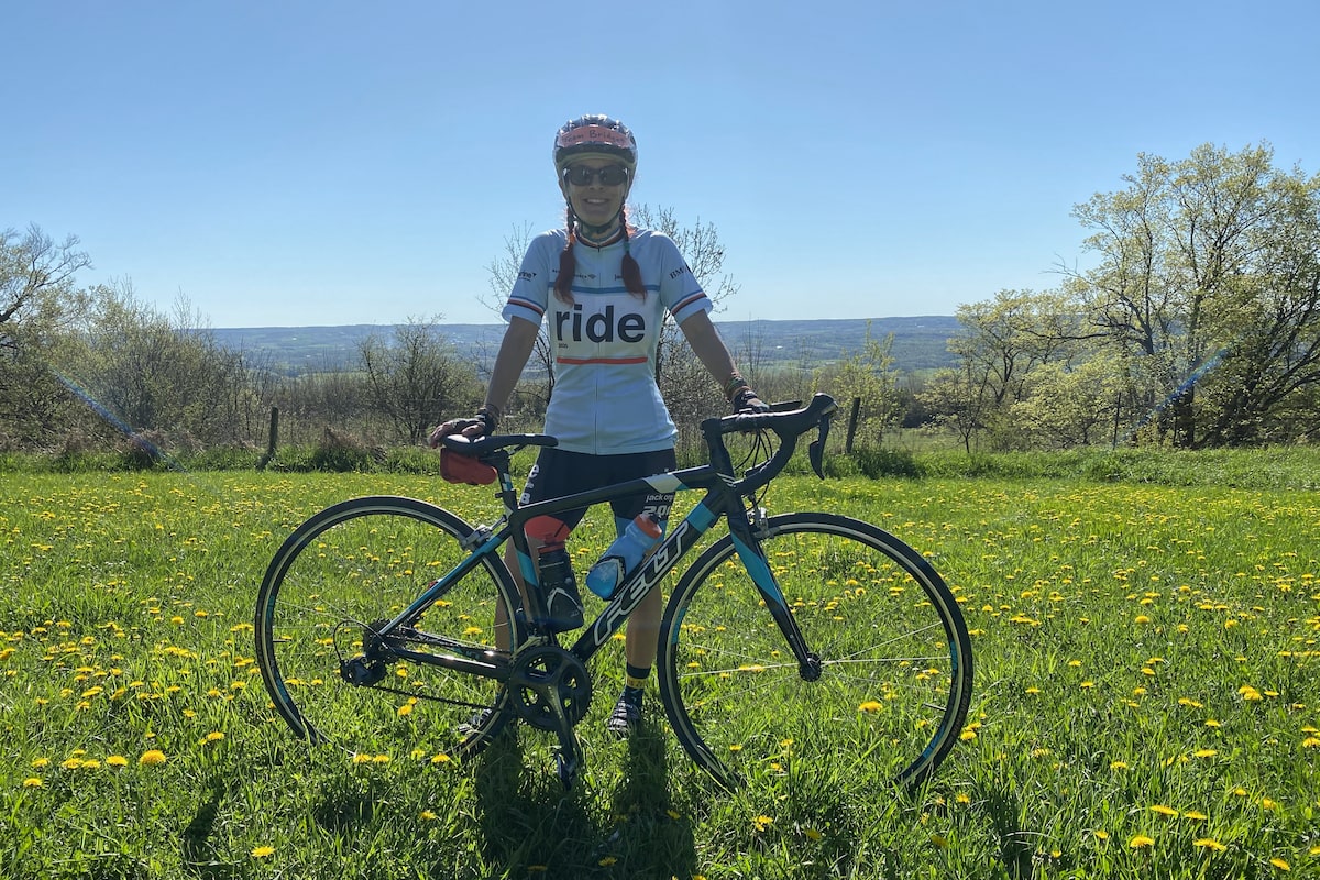 Pitching in: Cycling to support mental health programs – and to heal