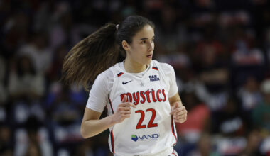 Sonia Citron becomes the youngest Mystics player to reach 1,000 points