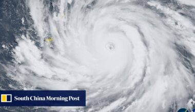 US Pacific islands prepare for Super Typhoon Bavi